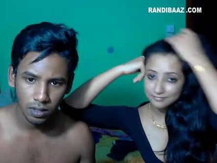 Indian muslim lovers Riyazeth n Rizna private Show