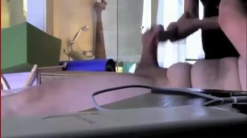 Slime and beautiful delhi girl doing massage and handjob fucking two old office bosss